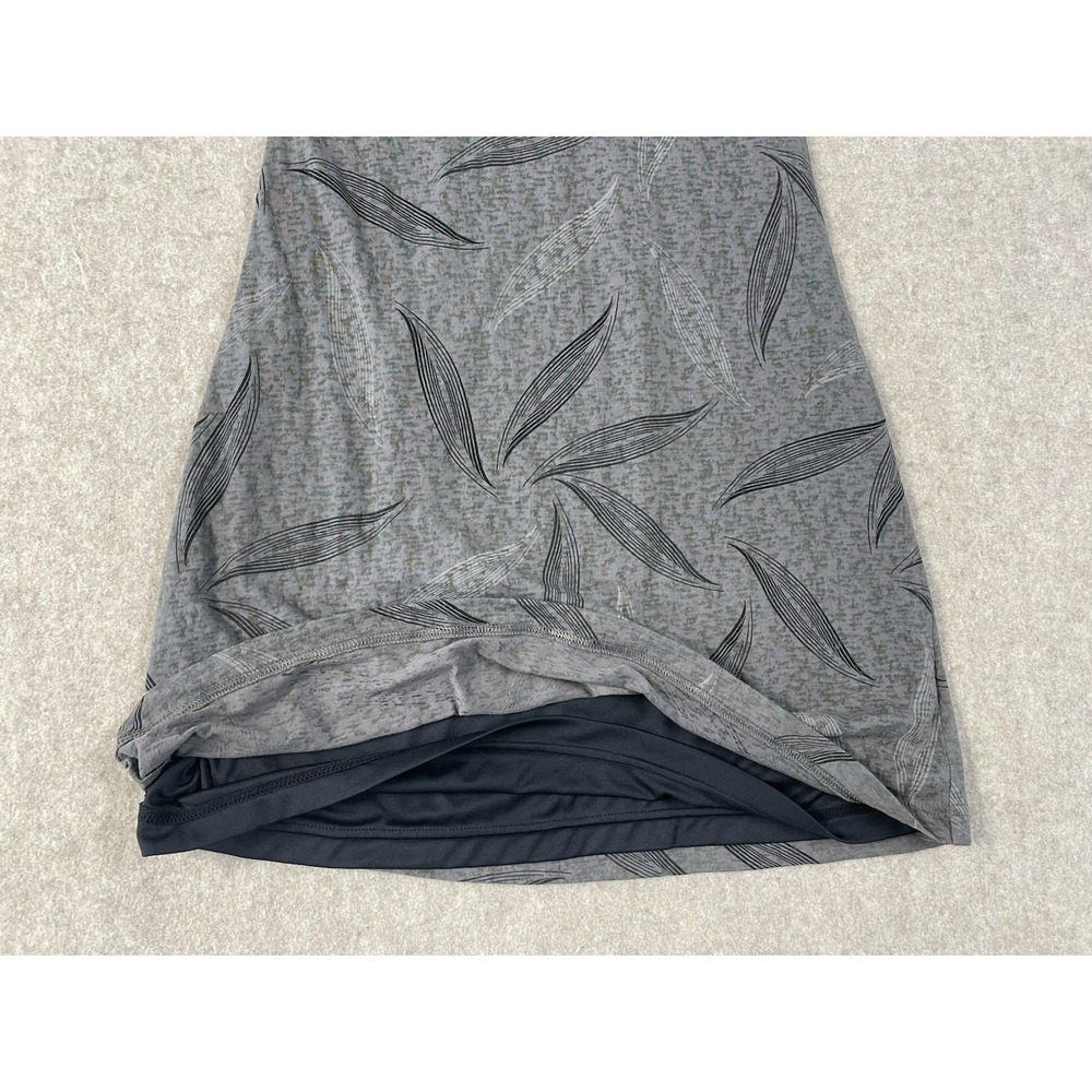 Merrell Opti-Wick Dress Women's Small Grey ShortCap Sleeve V Neck Lined Athletic - Picture 4 of 15